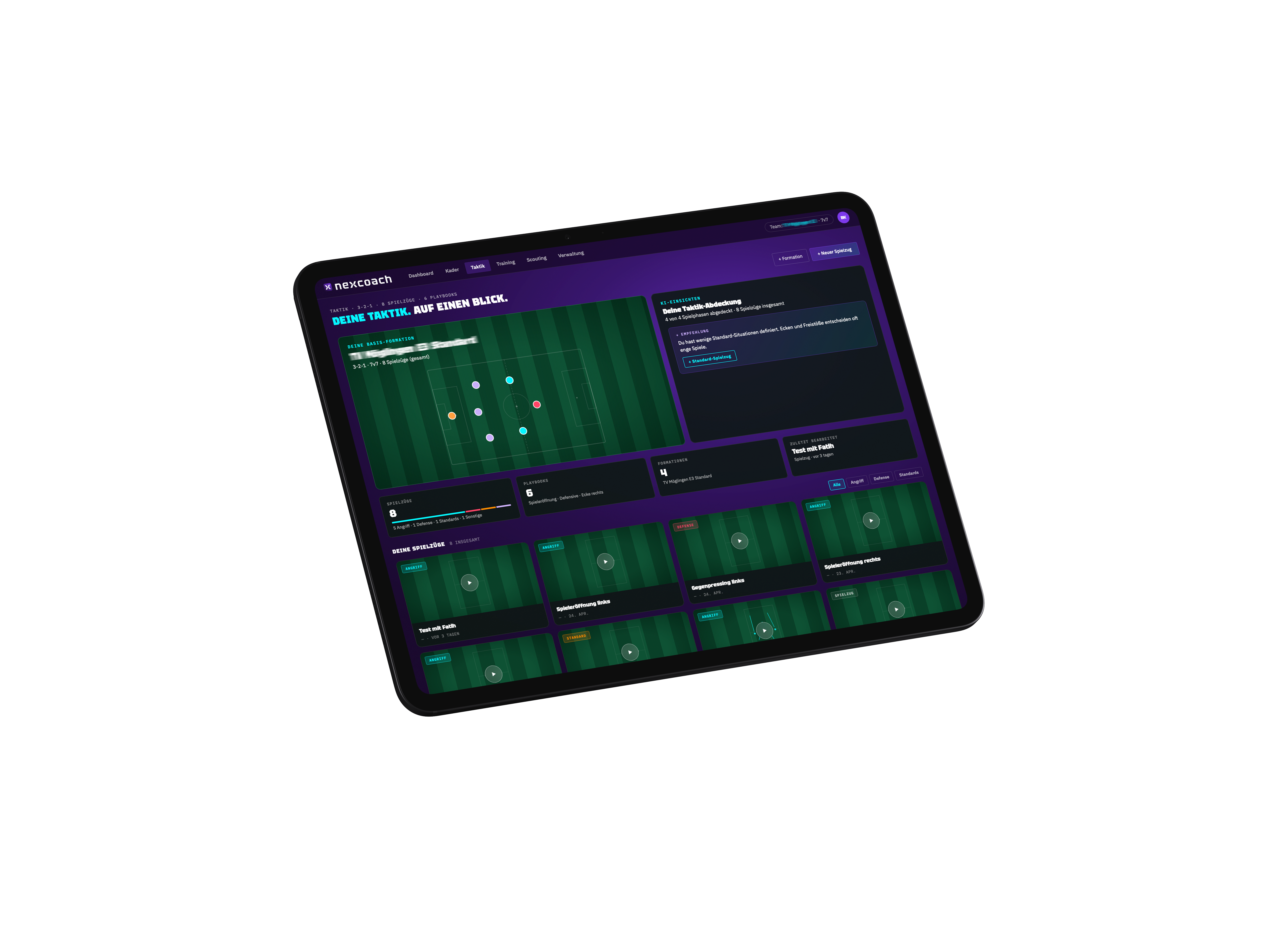 Kader-Planer Mockup